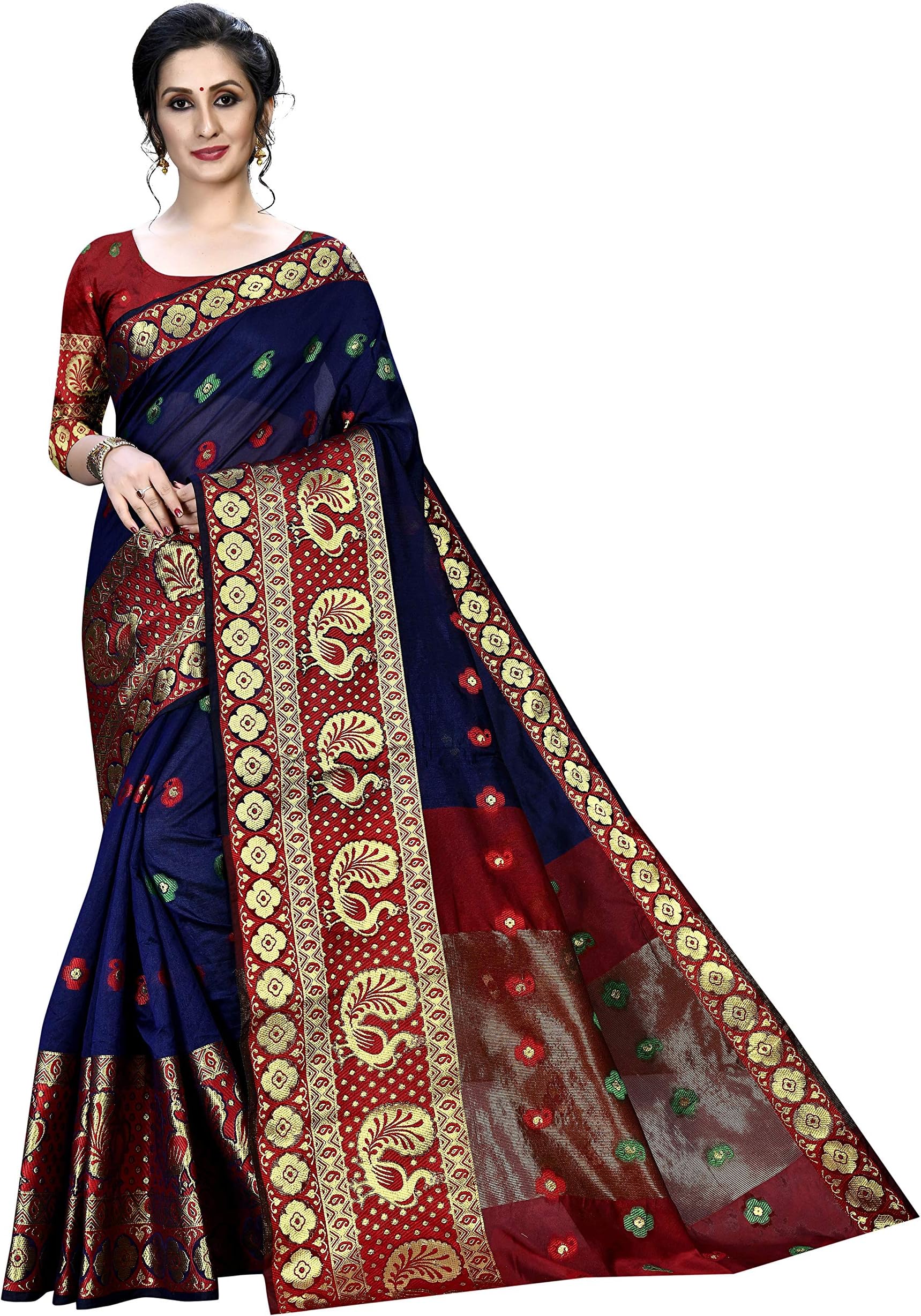 Banarasi Cotton Silk Saree