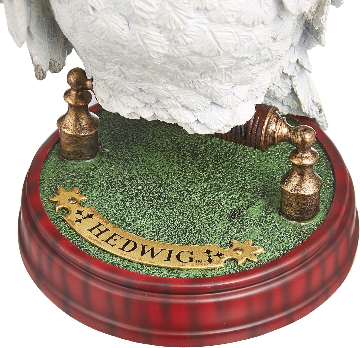 The Noble Collection Harry Potter Hedwig Sculpture, 9.5in (24cm) Hand Painted Resin Snowy Owl Statue - Image 5