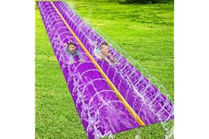 stargo 18 x 5 ft - Slip and Slide, Water Slides for Kid - Backyard waterslide for Kids, Outdoor Fun Summer Water Toys, Water Activities for Kids and Adults for Backyard Fun, Ages 4-8, 5, 6, 7, 8-12 +