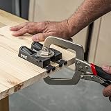 Trend 3 in 1 Pocket Hole Jig Kit PH/JIG/BK with Drill Bit Collar & Case view 7