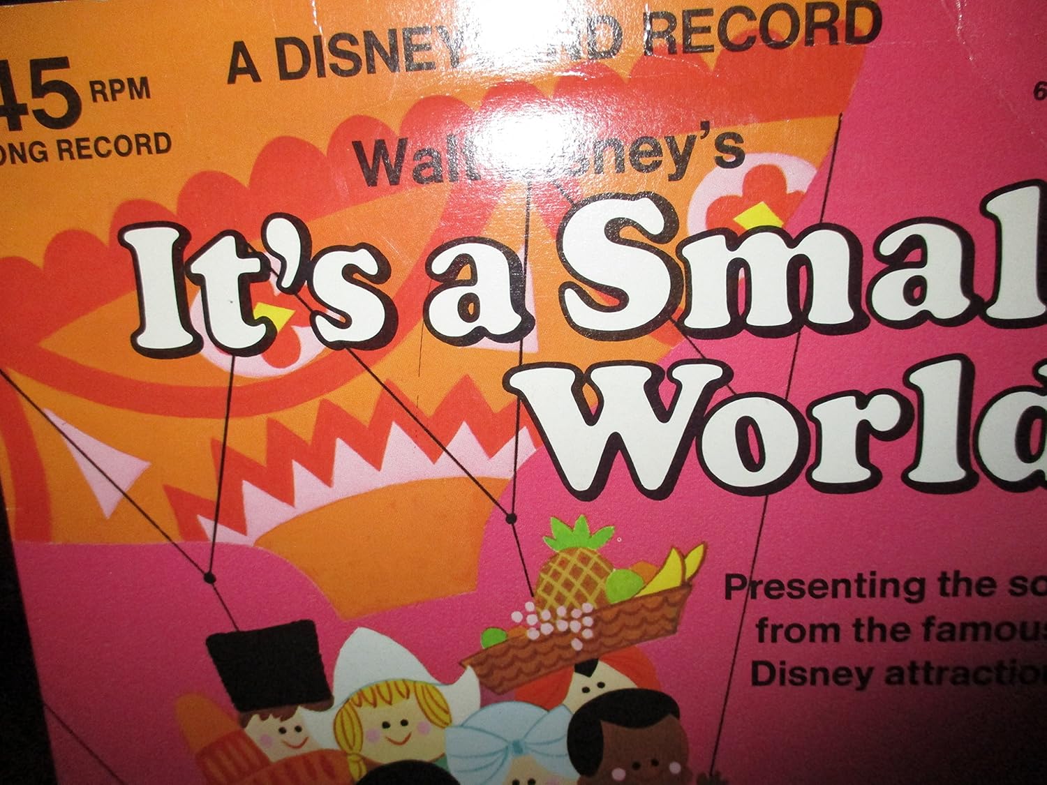  Walt Disney's It's a Small World with the Song Music