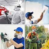 AirGearPro M-500 Reusable Respirator Mask with A1P2 Filters | Anti-Dust Gas view 8