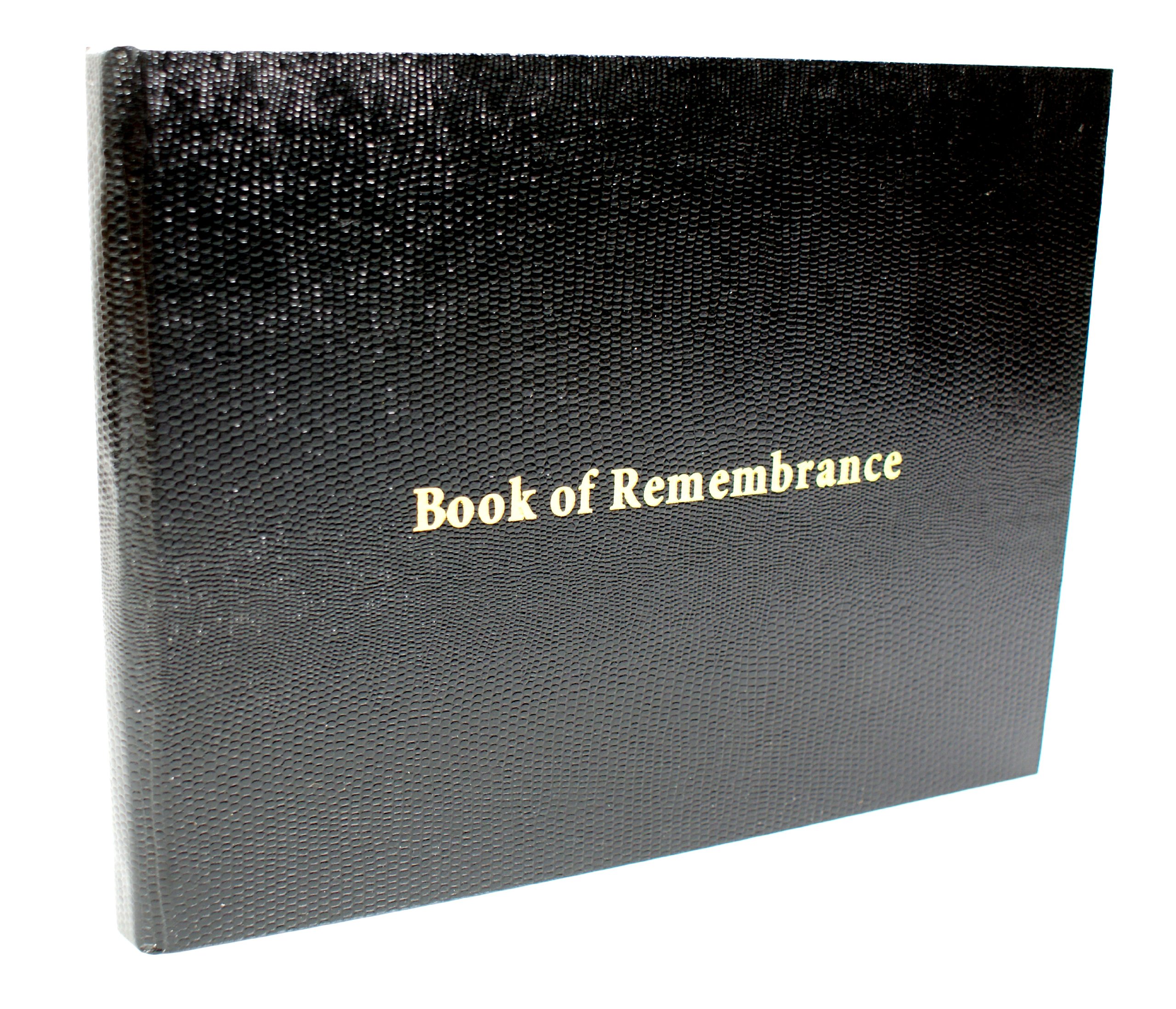 Memory Funeral Book / Book Of Condolence or Remembrance