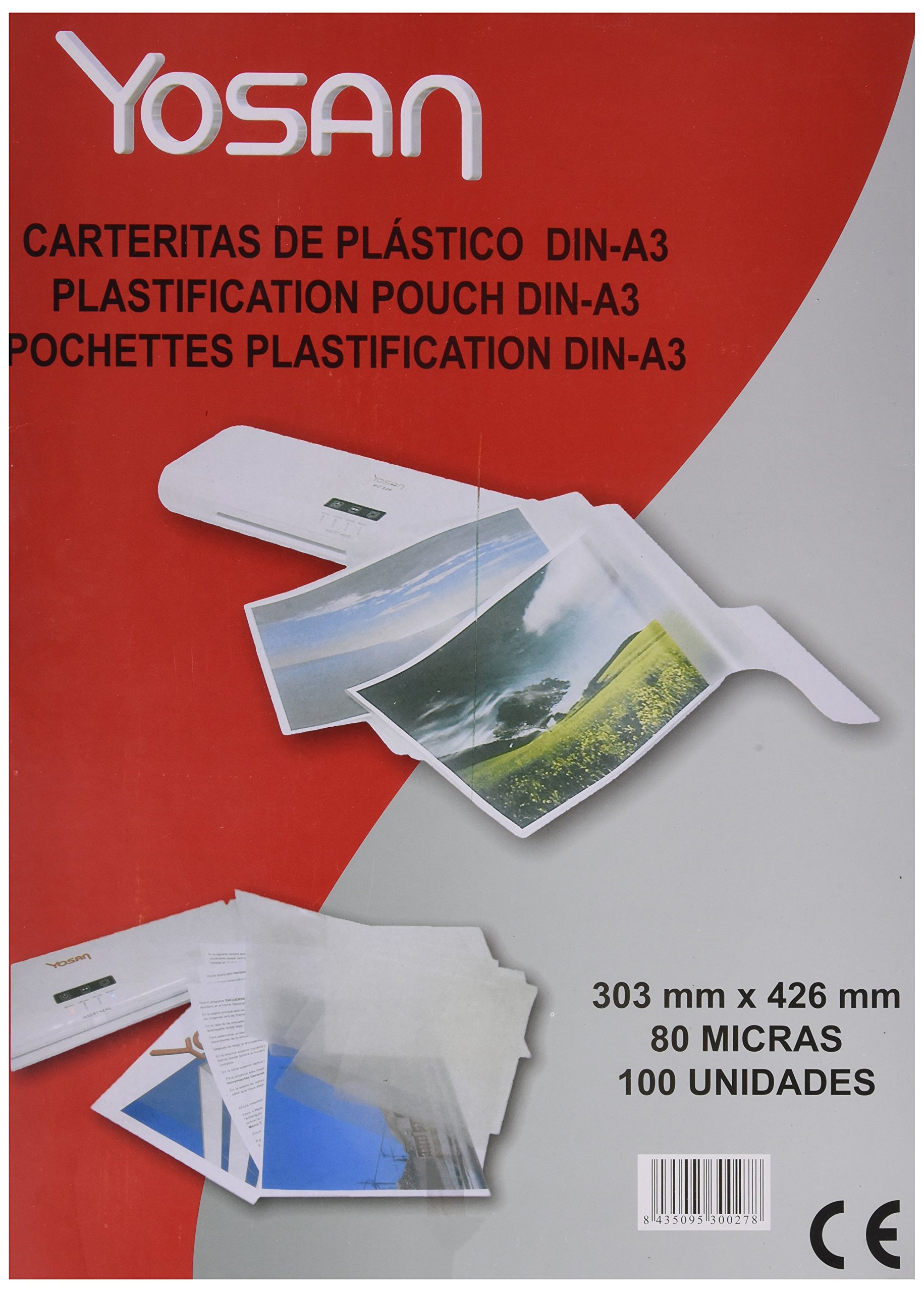 Yosan 1583025 – Plastic Folders