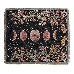 Shesyuki Boho Throw Blanket Reversible Cotton