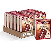 Betty Crocker Delights Super Moist Red Velvet Cake Mix, 13.25 oz. (Pack of 12)
