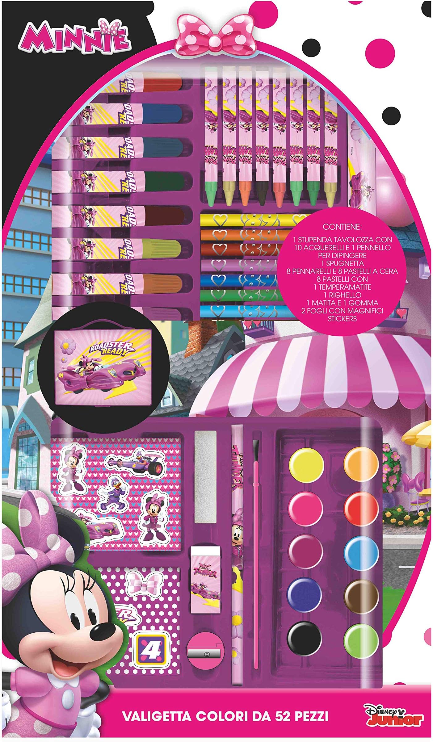 MCM MIN0184 Color Box of 52 pcs, Multicolour