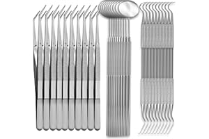 SURGICAL ONLINE Student Professional Training Dental Hygiene Kit, Stainless Steel Tools Set, Plaque Removal Instruments (10)