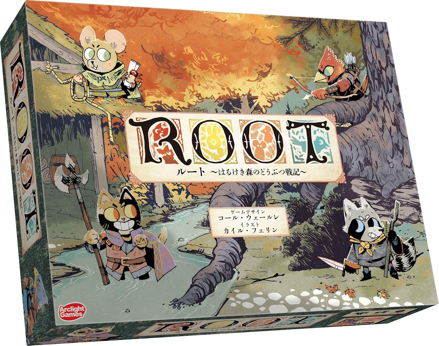 Amazon アークライト ルート 完全日本語版 2 4人用 60 90分 10才以上向け ボードゲーム ボードゲーム おもちゃ