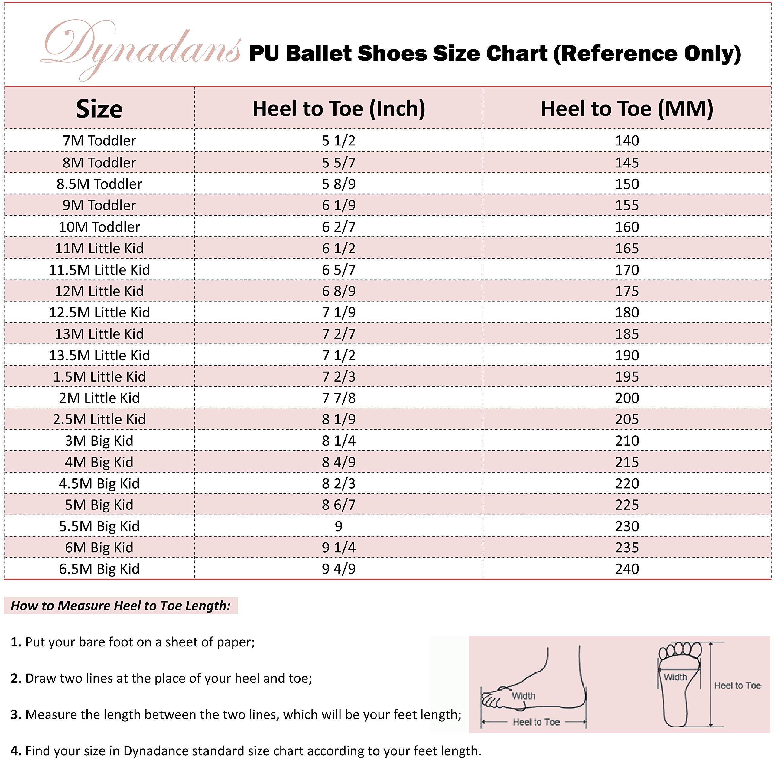 Dynadans Soft Leather Ballet Shoes/Ballet Slippers/Dance Shoes (Toddler/Little/Big Kid/Women) …