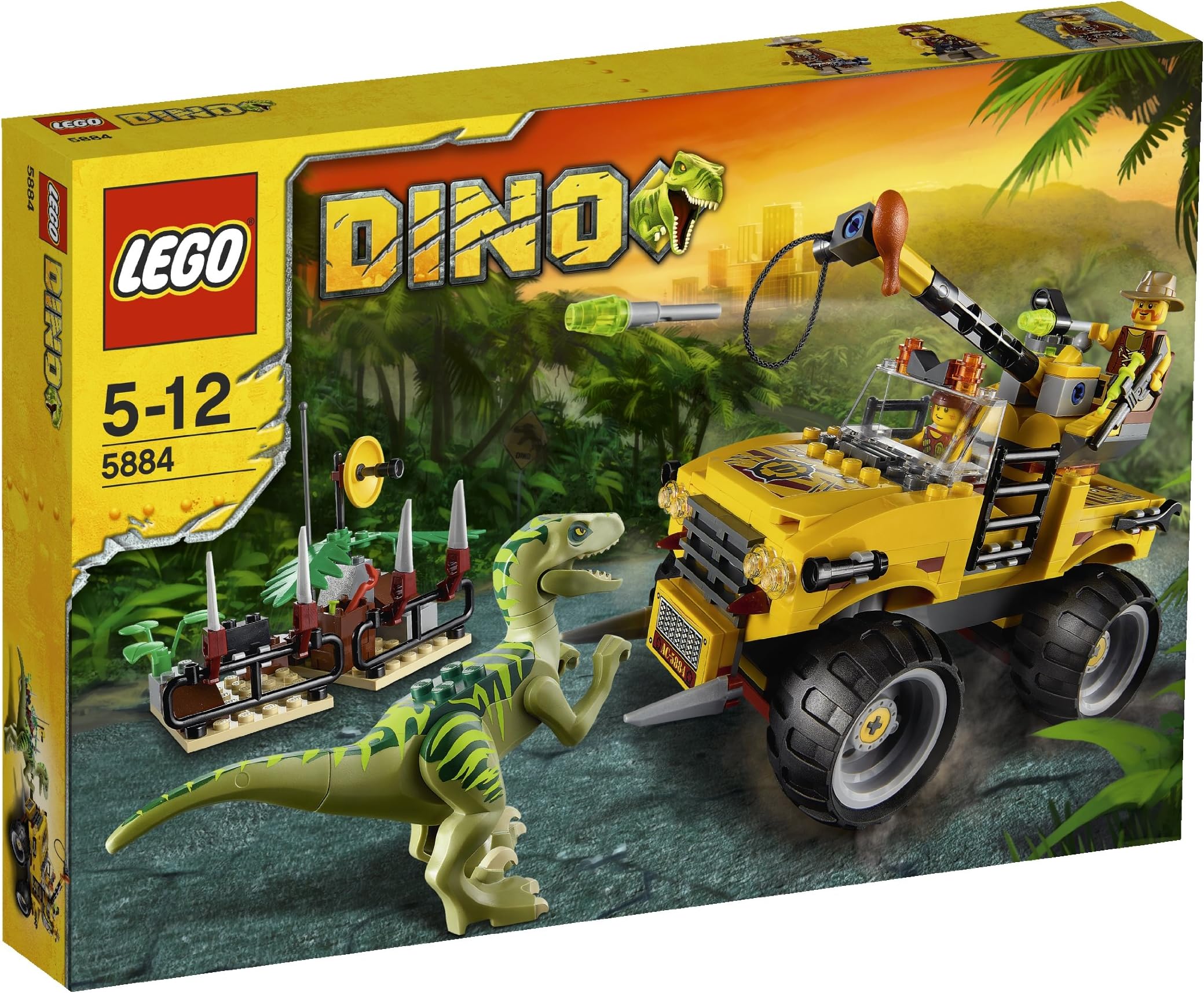 LEGO Raptor Chase Building and Construction Set
