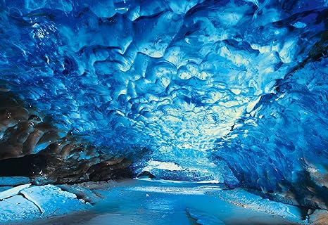 Amazon 1053ピース ジグソーパズル パズル の超達人ex 世界の絶景 氷の洞窟スーパーブルー アイスランド スーパースモールピース 26x38cm ジグソーパズル おもちゃ