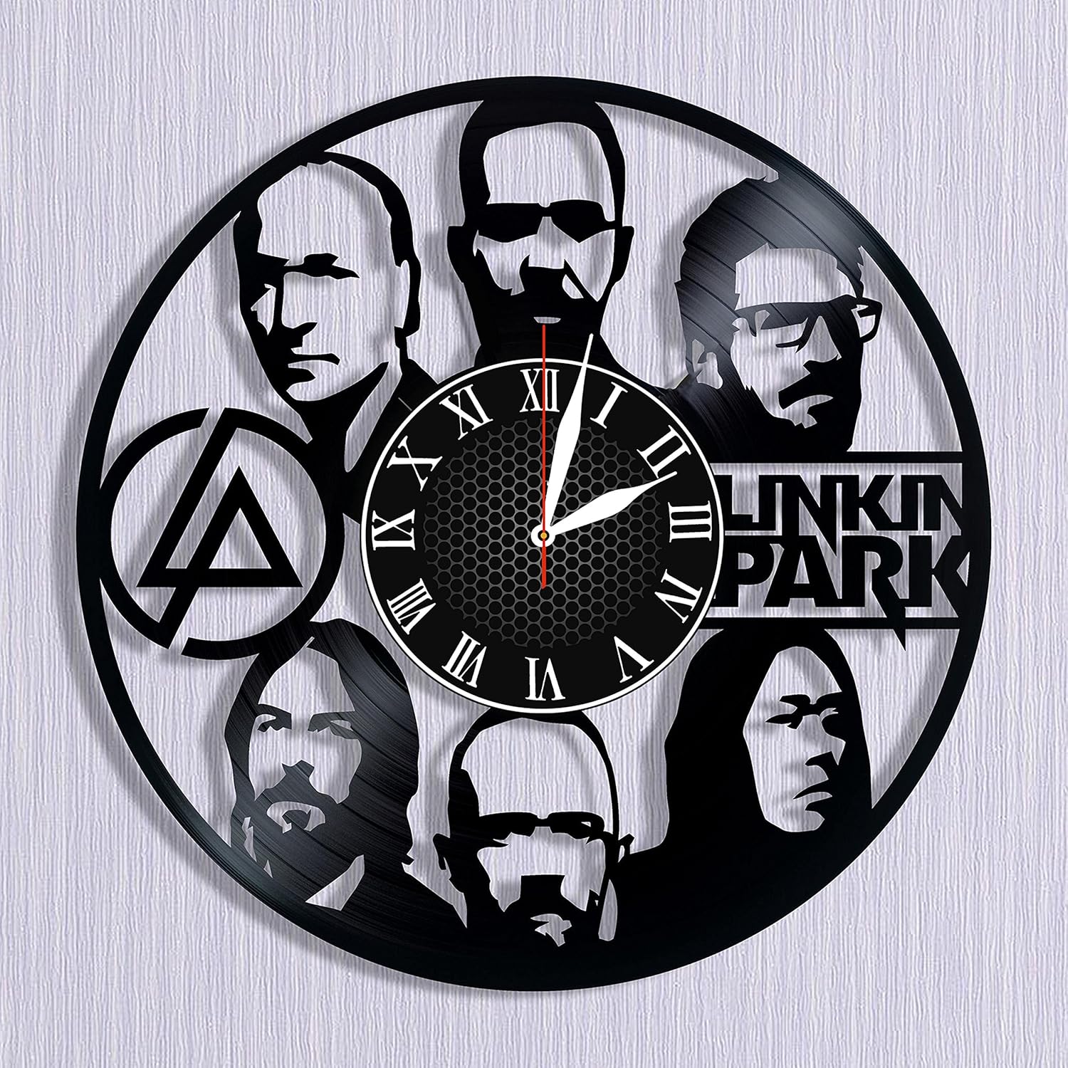 Amazon Com Vinyl Record Clock Linkin Park Wall Clocks Happy