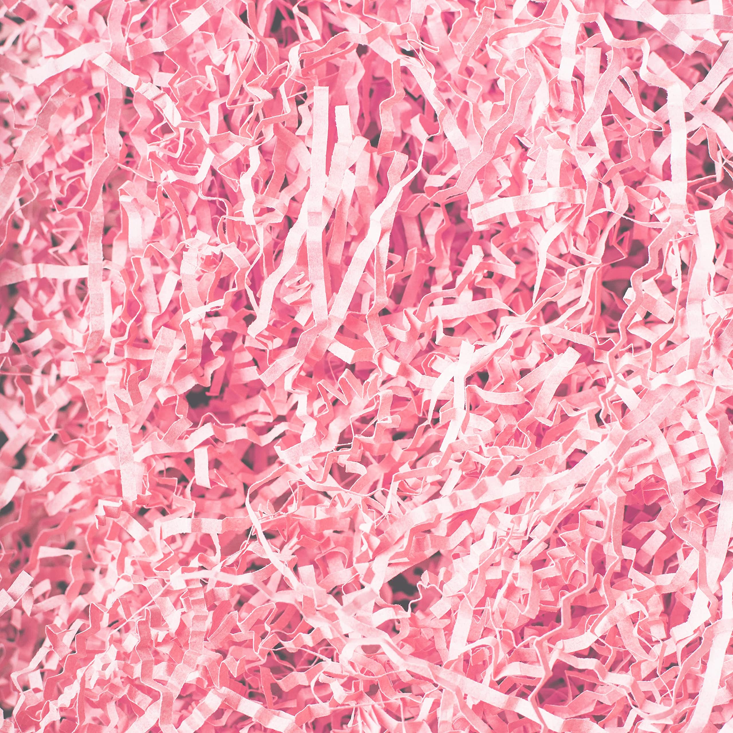Creavvee Gift Packaging Shredded Paper Protection & Decoration Material 200g Light Pink