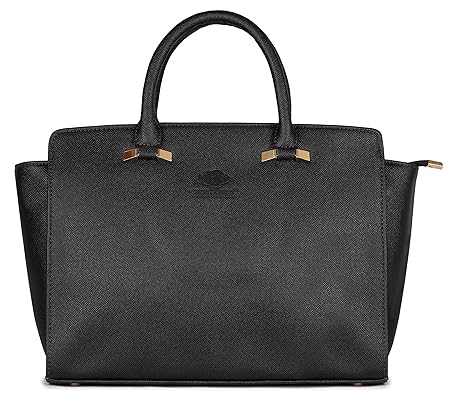 The Clownfish Virago Series Women Handbag Office Bag - Black