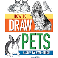 How To Draw Pets: A Step-by-Step Guide book cover How To Draw Pets: A Step-by-Step Guide book cover