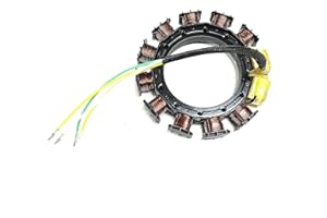 JETUNIT Stator For Mercury 174-2075K1 Outboard 30,40,45,50,55,60,65,75,90 HP JET 398-832074A5 832074A11 832075A13 832075A14 9873A15 9873A18 9873A29 2 Stroke 2/3 Cylinder 9-Amp 1995-2005