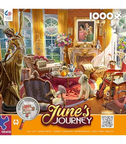 Amazon.com: Schmidt Spiele 59973 Junes Journey Orchid Estate 1000