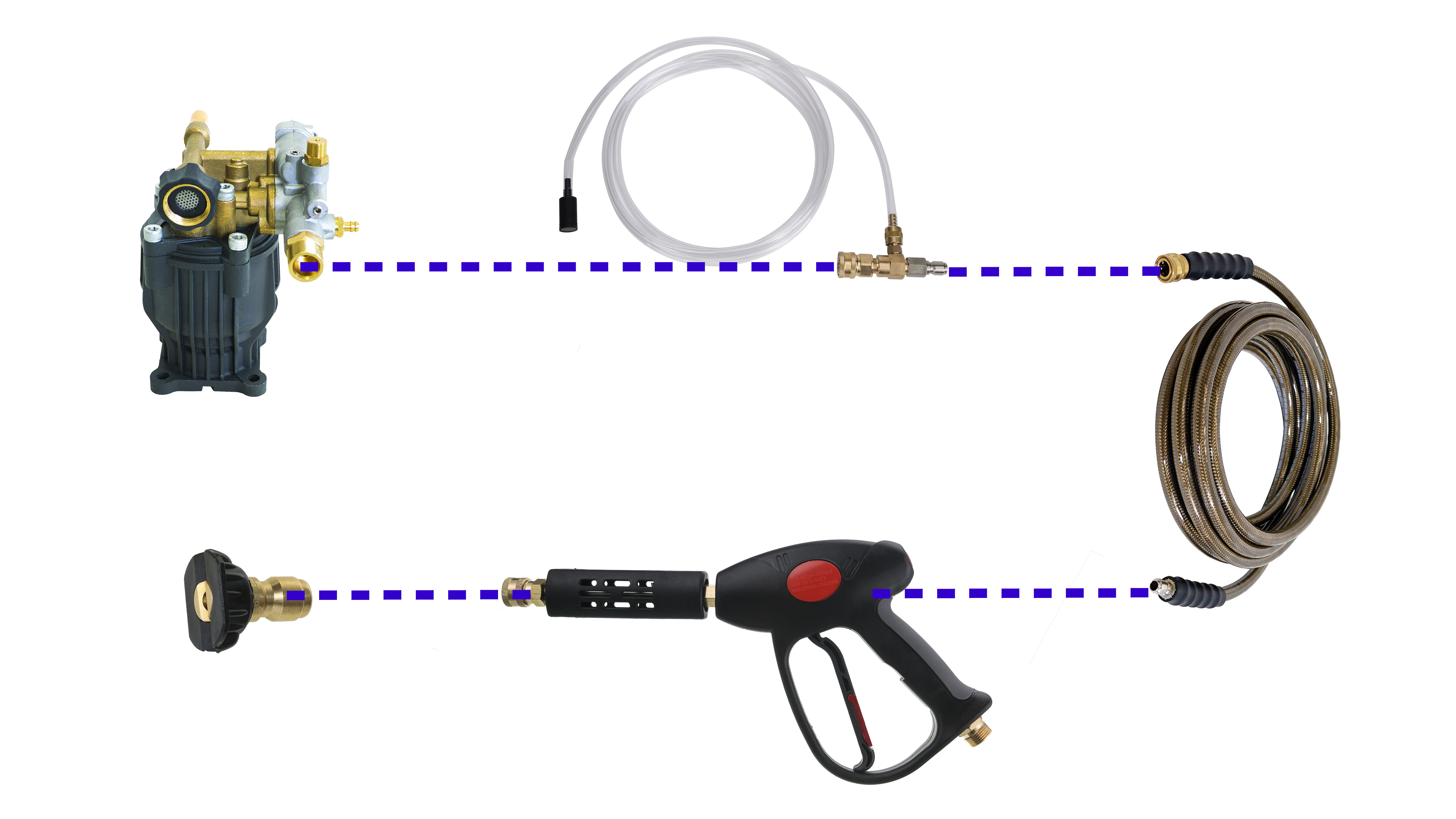 Schlauch 8m 5131018846 Für Hochdruckreiniger Ryobi