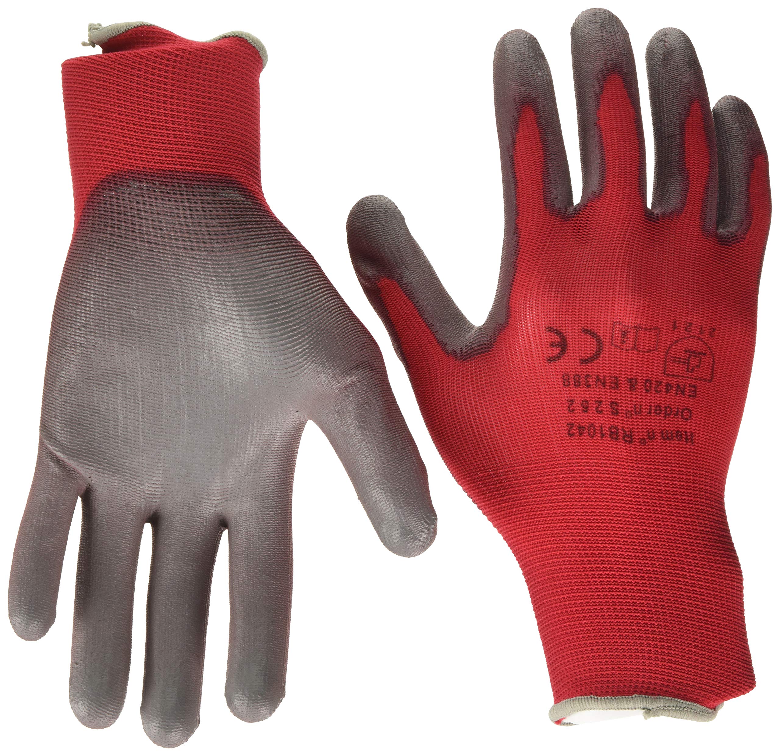 BLACKFOX GCOLORR7 GLOVE COLORS RED SIZE 7, Black