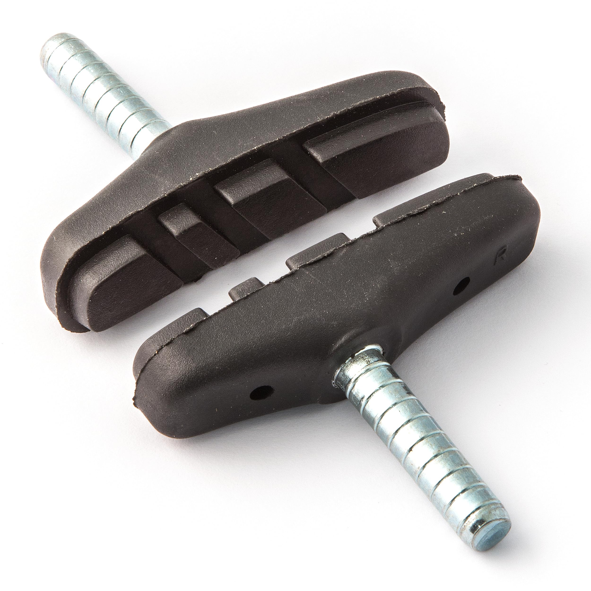 Clarks Mountain Rim Replacement Brake Pads - Pair of 60mm Non-Threaded V-Type Brake Pads for Cantilever Brake Systems Compatible with Mountain Bikes