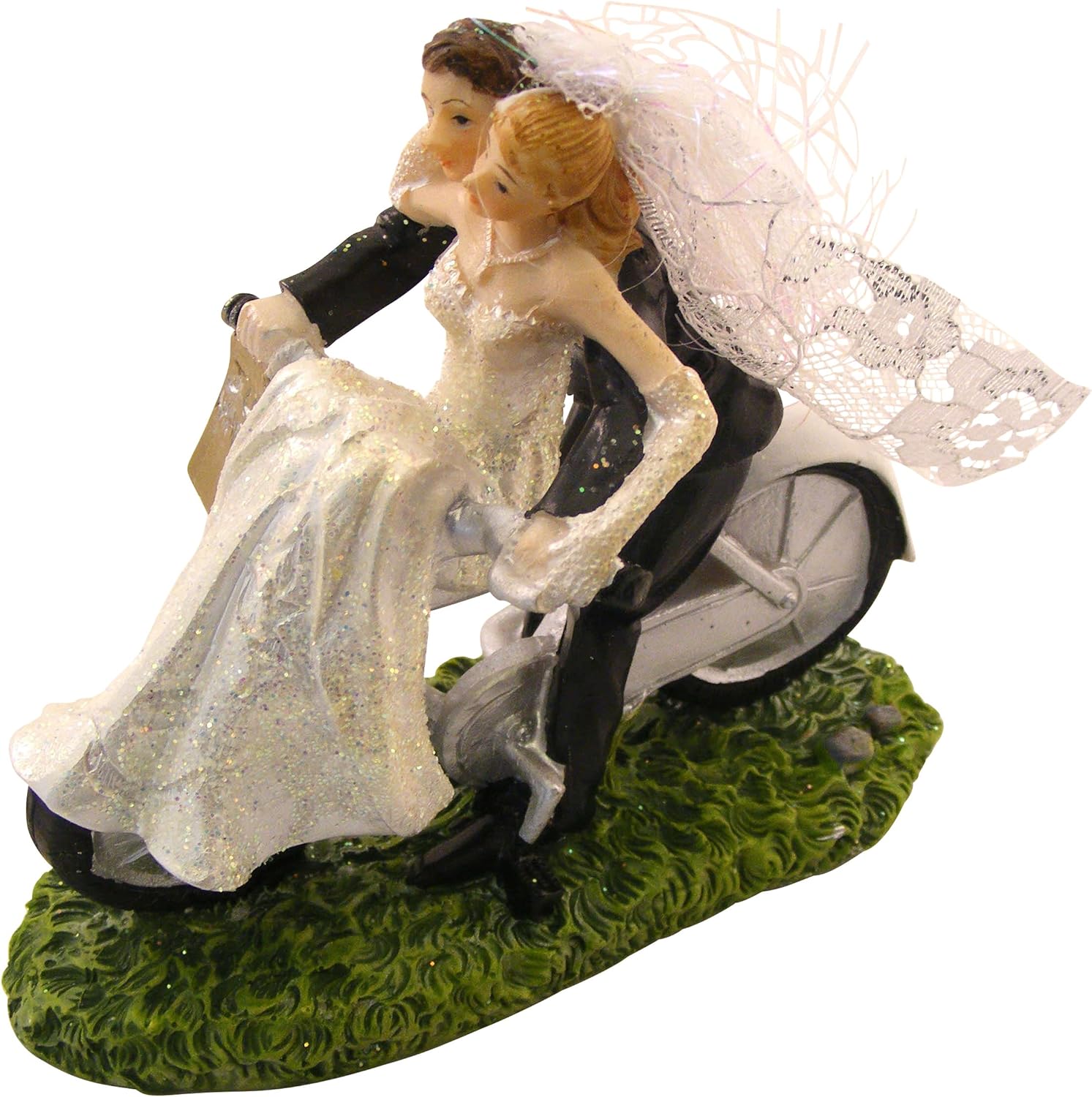Bicycle Bride and Groom Wedding Cake Topper Amazon.co.uk Grocery