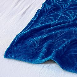 Whale Flotilla Flannel Fleece Twin Size Blanket for