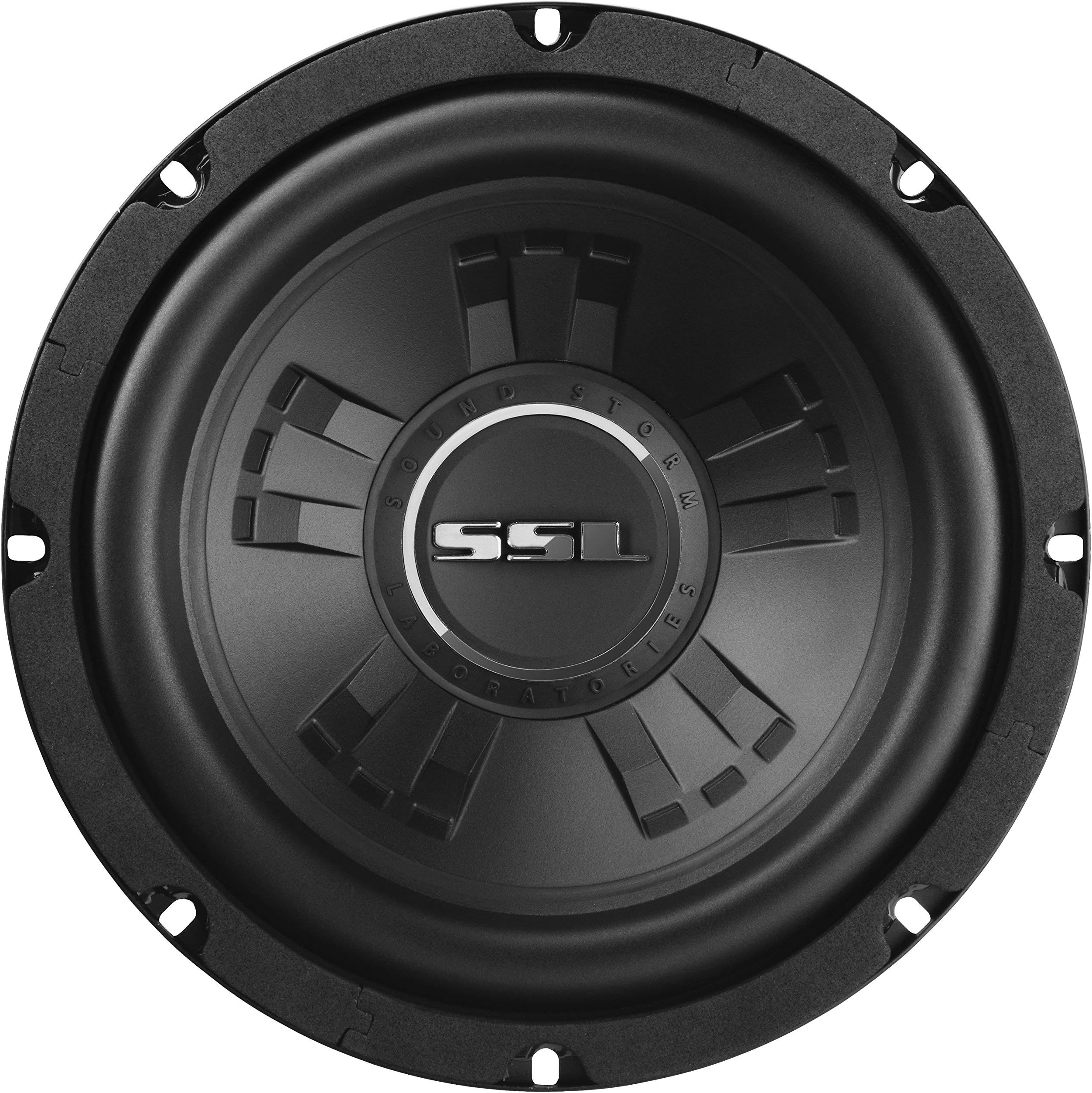 Sound Storm Labs SSLD8 8 Inch Car Subwoofer 600 Watts Maximum Power Dual 4 Ohm Voice Coil Sold Individually