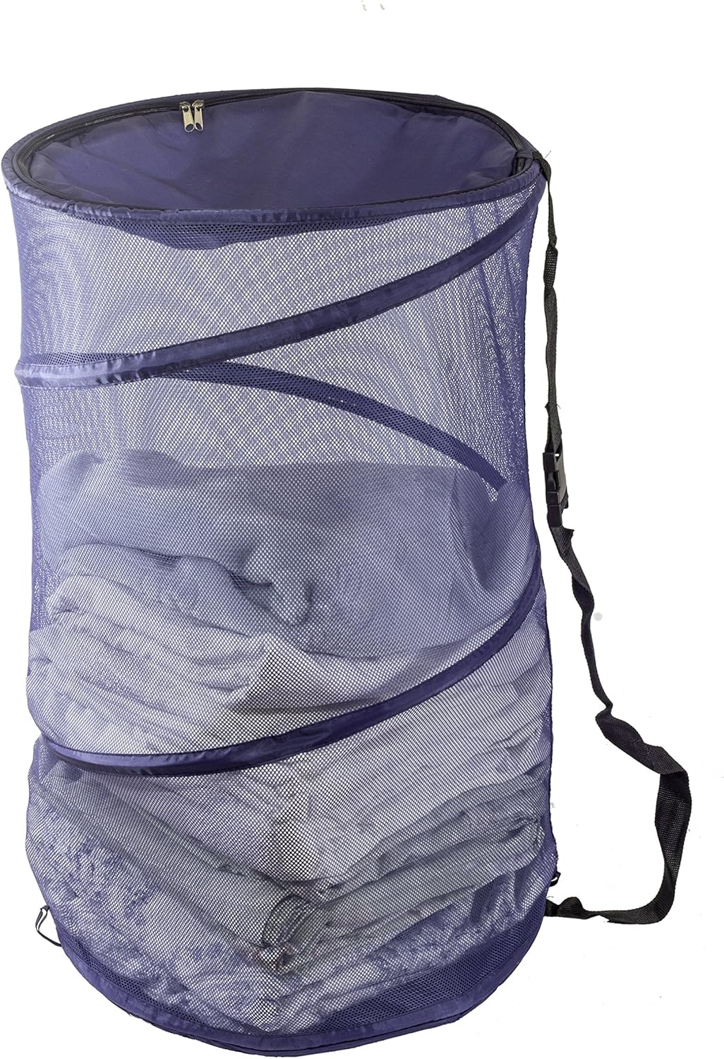 Maypes Collapsible Wire Mesh Laundry Hamper Portable