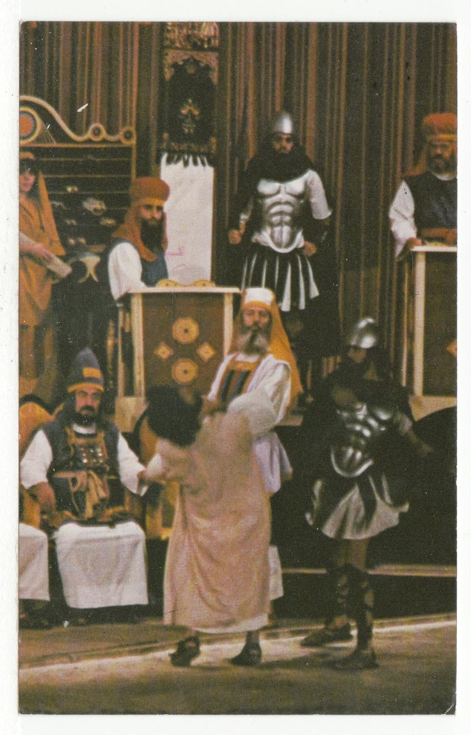 The Passion Play, Eureka Springs, Arkansas Vintage Original Postcard #2817 - August 16, 1980