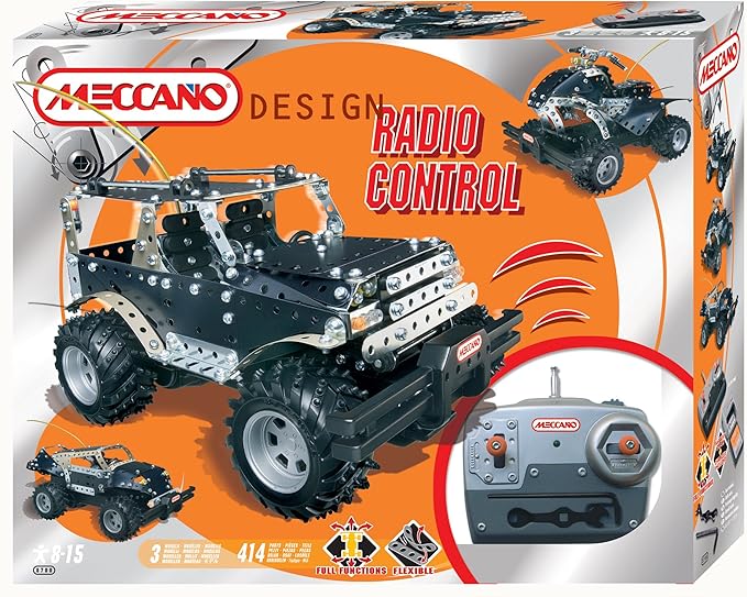 Meccano Design Radio Control Off Road 414pc Amazon.co.uk Toys & Games