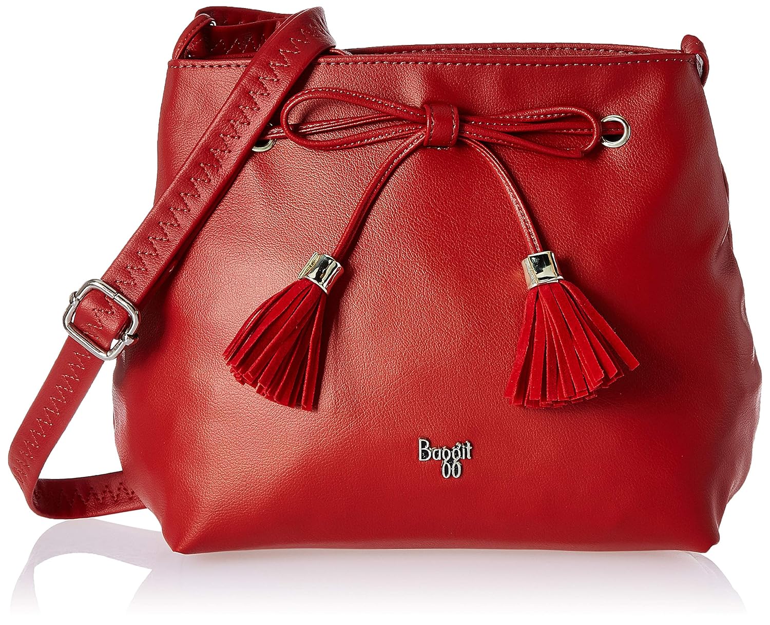 baggit red handbag