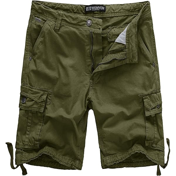 パンツ andwang Baby office belt short pants Men's Distressed Vintage Belted Cargo Shorts – GalaxybyHarvic