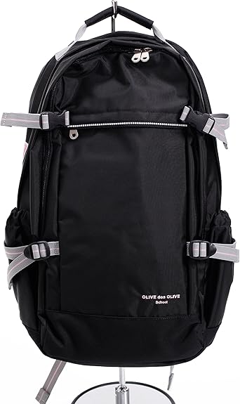 Amazon オリーブ デ オリーブ 通学 リュック デイパック 1y980 黒 Olive Des Olive オリーブデオリーブ タウンリュック ビジネスリュック