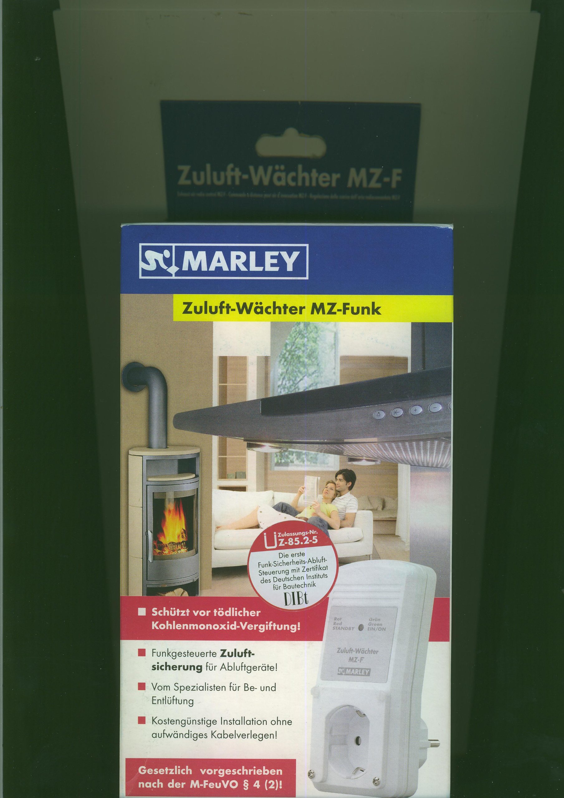 Luftdruckwächter / Abluftsteuerung Zuluft-Wächter MZ-Funk Marley DIBt