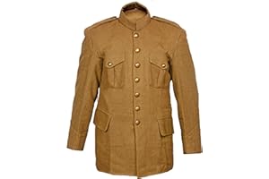warreplica WW1 Canadian Army 1907 Khaki Stand Collar SD Tunic - Reproduction