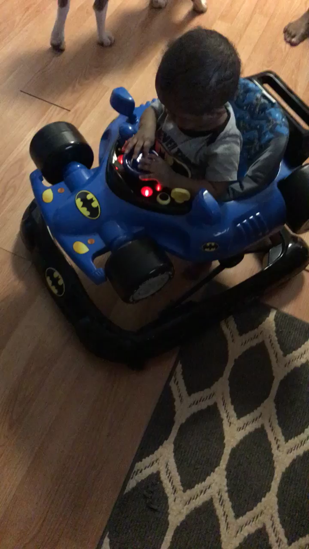 WB KidsEmbrace Baby Batman Activity Walker, Car with Music