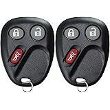 KeylessOption Keyless Entry Remote Control Car Key Fob Replacement for LHJ011 (Pack of 2)
