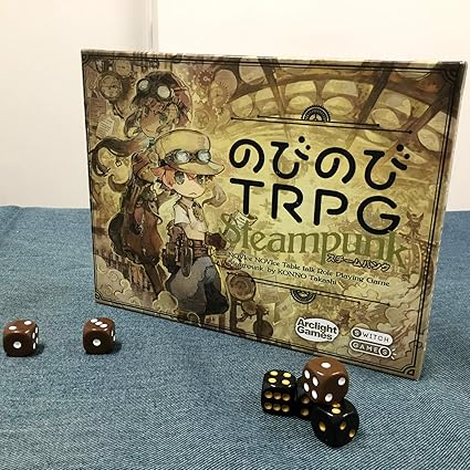 Amazon アークライト のびのびtrpg スチームパンク 1 5人用 30 60分 10才以上向け ボードゲーム テーブルトークrpg おもちゃ