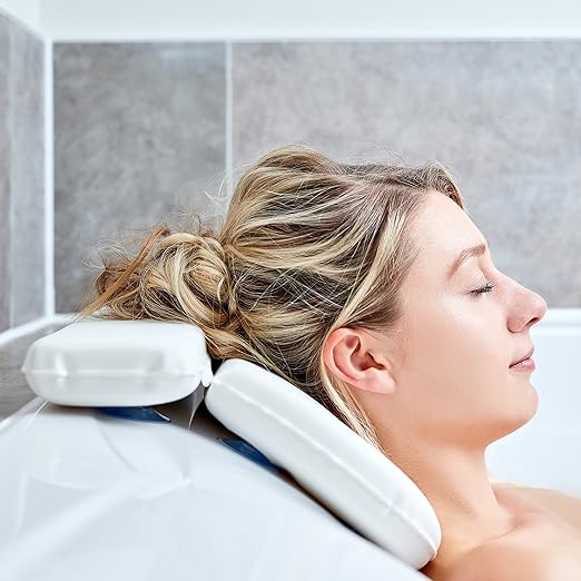 Bath Pillow Best Bath Pillows For Head And Neck With 7 Suction Cups
