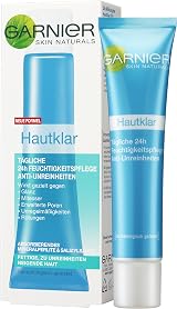 Garnier Skin Clear Daily 24H Anti-Impurities Moisturiser Gel 3x40ml Zinc view 2