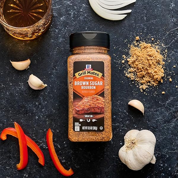 MCCORMICK GRILL MATES BROWN SUGAR BOURBON SEASONING, 13.5 OZ