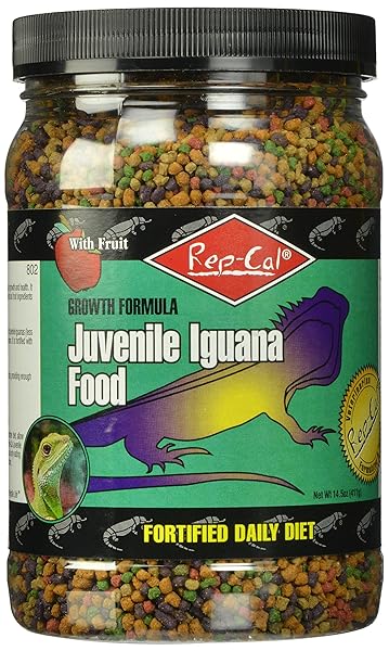 REP-CAL SRP00802 JUVENILE IGUANA FOOD, 14.5-OUNCE