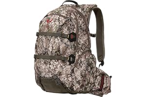 Badlands Superday Hunting Pack - Rifle and Bow Boot, Hip-Belt Holster, Molded Foam Suspension, Hydration-Compatible