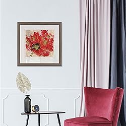 Wexford Home Red Infusion III Wall Art 15X15 Burly