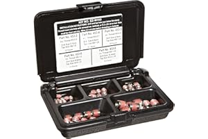 E-Z LOK - EZ-M103 Threaded Inserts For Metal; Assortment Kit; Stainless Steel; Metric Internal Threads, M3-0.5, M4-0.7, M5-0.8, M6-1.0, M8-1.25; 50 pieces