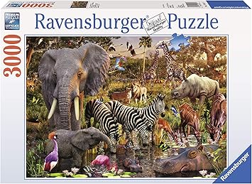 Ravensburger African Animals Jigsaw Puzzle (3000 Pieces)