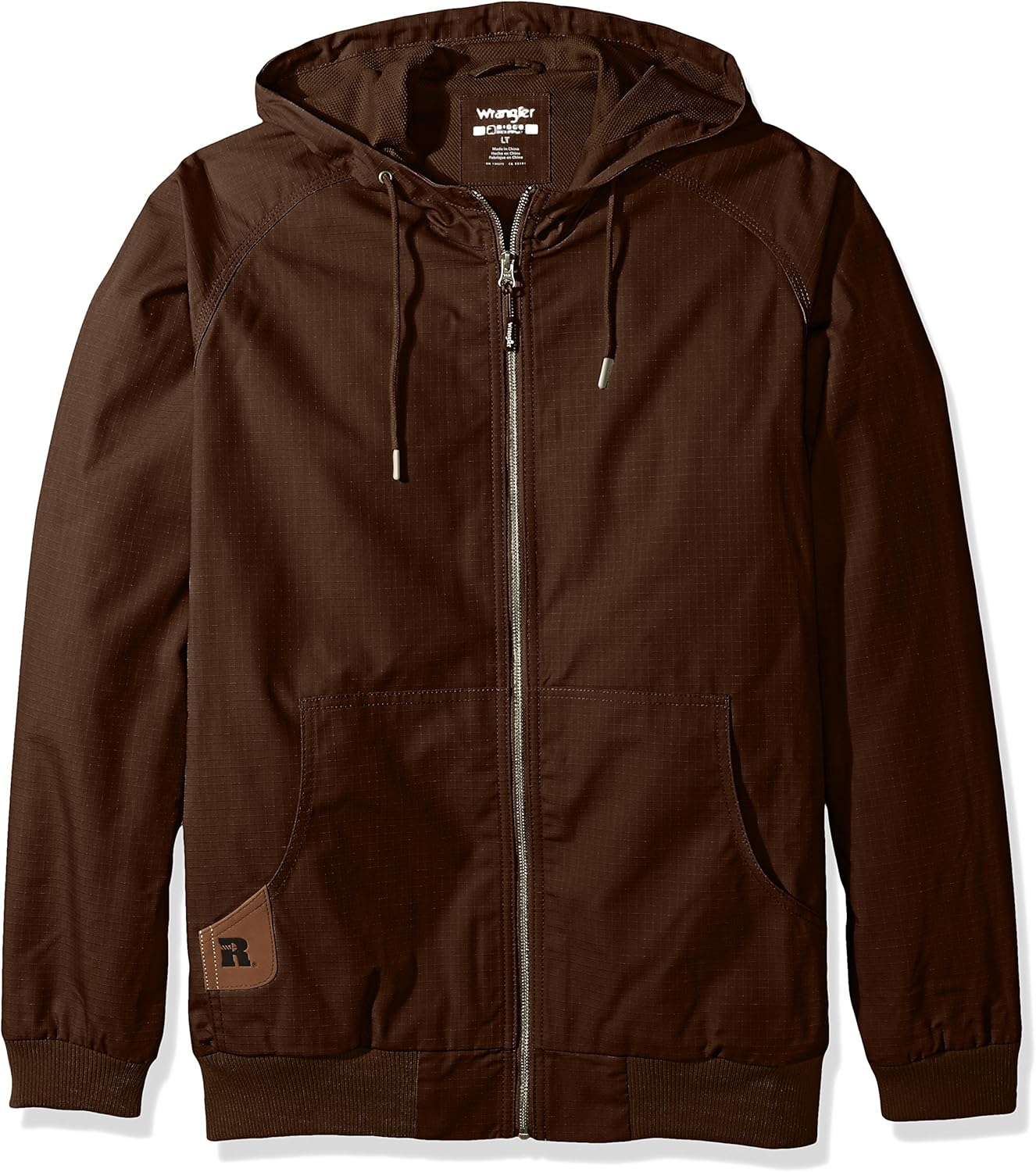 Wrangler Riggs Workwear Mens Workhorse Hooded Jacket Outerwear: Amazon ...