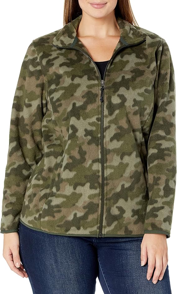 Amazon Essentials Women's Plus Size FullZip Polar Fleece