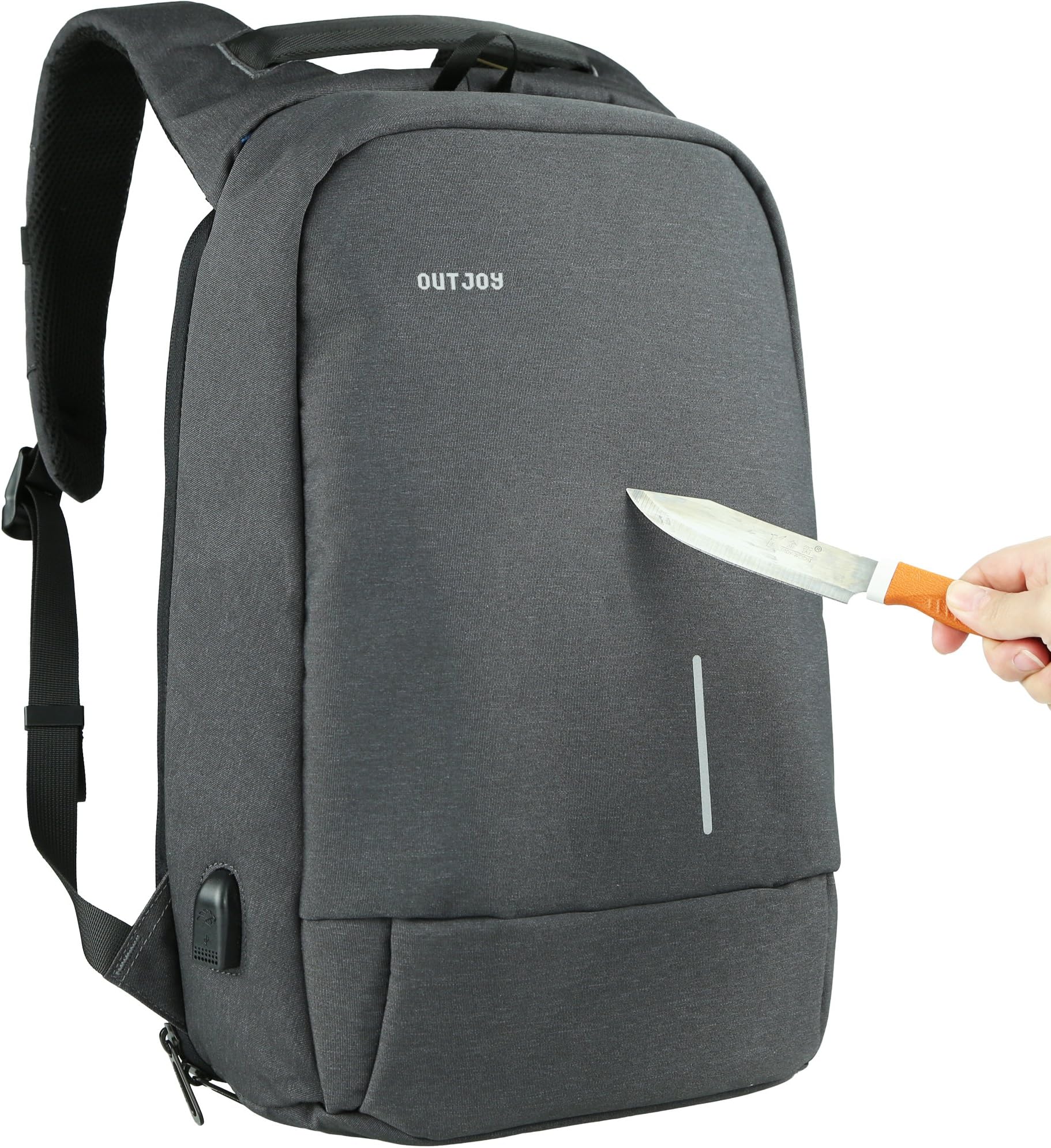 15.6" Laptop Backpack Black